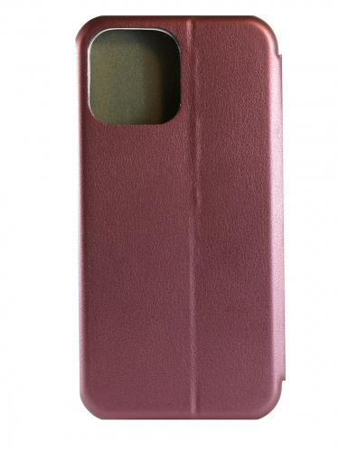 Чехол-книжка Xivi для APPLE iPhone 13 Pro Max (6.7), Fashion Case, на магните, экокожа, цвет: винный
