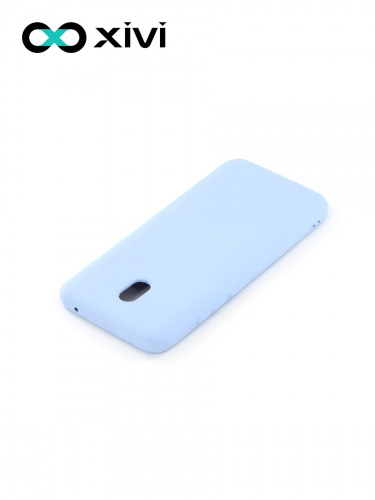 Накладка задняя Xivi для XIAOMI REDMI 8A, Silicon Case, силикон, матовая, №42, цвет сиреневый 4