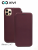 Чехол-книжка Xivi для APPLE iPhone 12 6.7, Fashion Case, на магните, экокожа, цвет винный 1