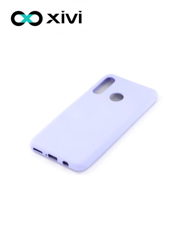 Накладка задняя Xivi для HUAWEI P30 Lite Nova 4E, Silicon Case, силикон, матовая, №11, цвет лавандовый 3