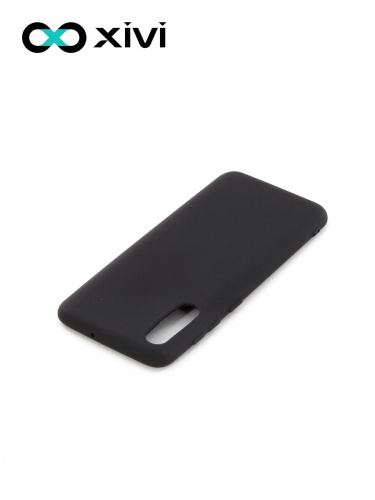 Накладка задняя Xivi для SAMSUNG Galaxy A50 A30S A50S, Silicon Case, силикон, матовая, №1, цвет чёрный 4