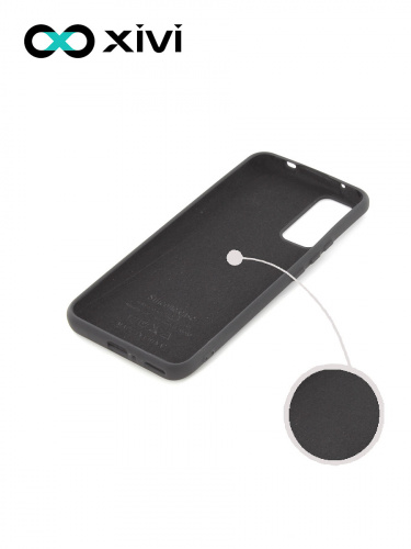 Накладка задняя Xivi для HUAWEI Honor 30 , Silicon Case, силикон, матовая, №1, цвет чёрный 2