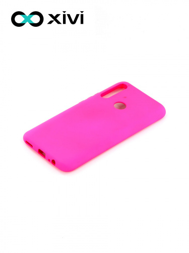 Накладка задняя Xivi для HUAWEI Y9 PRIME P SMART Z, Silicon Case, силикон, матовая, №64, цвет фуксия 3