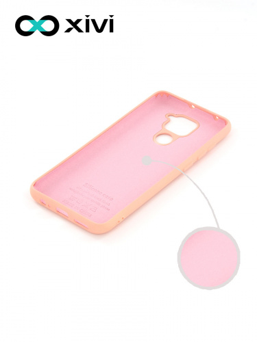 Накладка задняя Xivi для XIAOMI REDMI NOTE 9, Silicon Case, силикон, матовая, №39, цвет бежевый 2