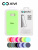 Накладка задняя Xivi для SAMSUNG Galaxy S8, Silicon Case, силикон, матовая, №61, цвет салатовый 5