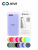 Накладка задняя Xivi для APPLE iPhone 7 8 Plus, Silicon Case, силикон, матовая, №11, цвет лавандовый 5
