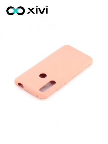 Накладка задняя Xivi для HUAWEI Y9 PRIME P SMART Z, Silicon Case, силикон, матовая, №39, цвет бежевый 4