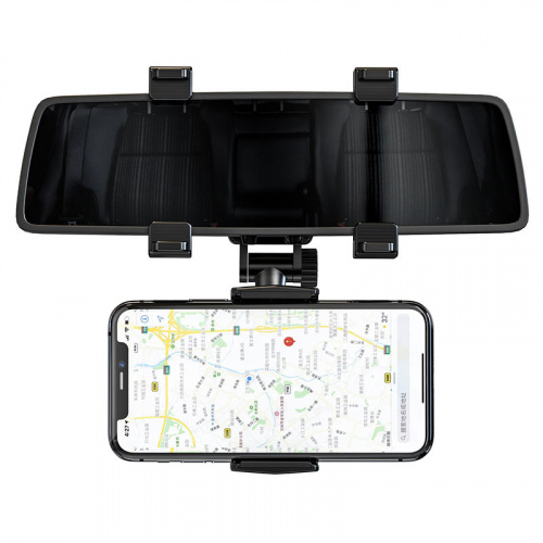 hoco-ca70-pilot-in-car-rearview-mirror-mount-holder-front