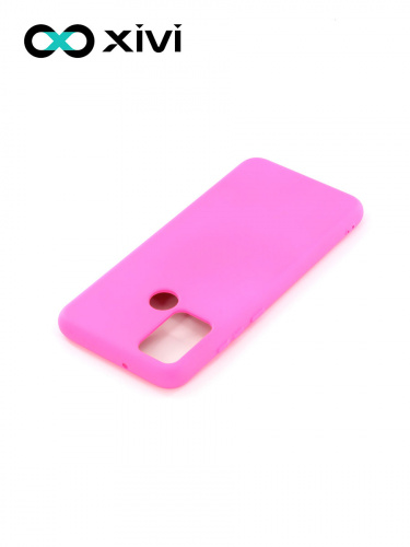 Накладка задняя Xivi для HUAWEI Honor 9A, Silicon Case, силикон, матовая, №33, цвет розовый 4