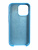 Накладка задняя для iPhone 13, Silicon Case, силикон, матовая, под оригинал, №71, голубой