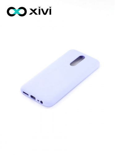 Накладка задняя Xivi для XIAOMI Redmi 8, Silicon Case, силикон, матовая, №11, цвет лавандовый 3