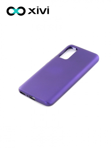 Накладка задняя Xivi для HUAWEI Honor 30 , Silicon Case, силикон, матовая, №17, цвет фиолетовый 3
