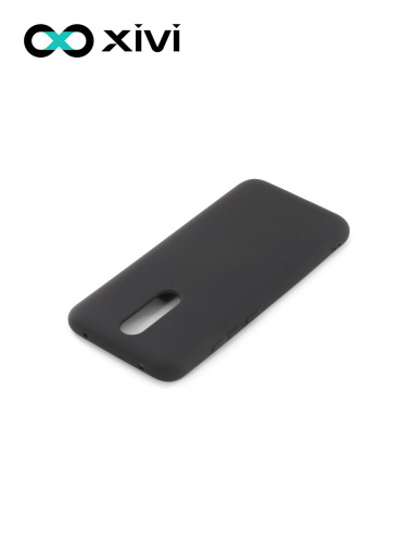 Накладка задняя Xivi для XIAOMI Redmi 8, Silicon Case, силикон, матовая, №1, цвет чёрный 4