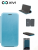 Чехол-книжка Xivi для SAMSUNG Galaxy A41, Fashion Case, на магните, экокожа, цвет голубой 5