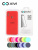Накладка задняя Xivi для HUAWEI Y6 PRIME 2019 Y6S, Silicon Case, силикон, матовая, №4, цвет морковный 5