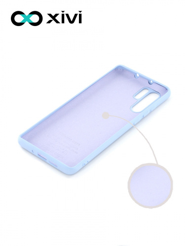Накладка задняя Xivi для HUAWEI P30 Pro, Silicon Case, силикон, матовая, №42, цвет сиреневый 2