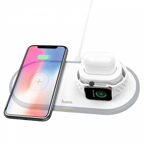 hoco-cw21-wisdom-3in1-wireless-charger