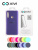 Накладка задняя Xivi для HUAWEI Y9 PRIME P SMART Z, Silicon Case, силикон, матовая, №17, цвет фиолетовый 5