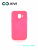 Накладка задняя Xivi для SAMSUNG Galaxy J2 2018 J250G, Silicon Case, силикон, матовая, №64, цвет фуксия 1