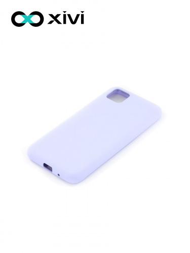 Накладка задняя Xivi для HUAWEI Y5P 2020 HONOR9S, Silicon Case, силикон, матовая, №11, цвет лавандовый 3