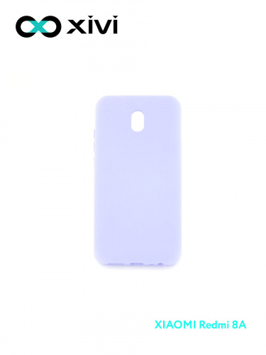 Накладка задняя Xivi для XIAOMI REDMI 8A, Silicon Case, силикон, матовая, №11, цвет лавандовый 1