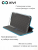 Чехол-книжка Xivi для SAMSUNG Galaxy A41, Fashion Case, на магните, экокожа, цвет голубой 2