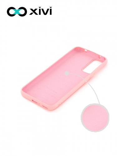 Накладка задняя Xivi для HUAWEI Honor 30 , Silicon Case, силикон, матовая, №19, цвет розовый 2