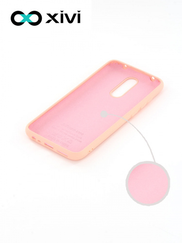 Накладка задняя Xivi для XIAOMI Redmi 8, Silicon Case, силикон, матовая, №30, цвет розовый 2
