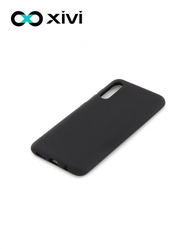Накладка задняя Xivi для SAMSUNG Galaxy A50 A30S A50S, Silicon Case, силикон, матовая, №1, цвет чёрный 3