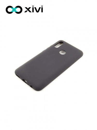 Накладка задняя Xivi для HUAWEI P Smart (2019), Silicon Case, силикон, матовая, №1, цвет чёрный 3