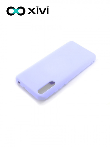 Накладка задняя Xivi для HUAWEI Y8P 2020 P SMART S, Silicon Case, силикон, матовая, №11, цвет лавандовый 4