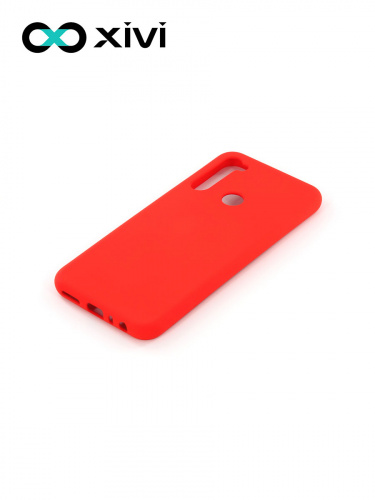 Накладка задняя Xivi для XIAOMI Redmi Note 8T, Silicon Case, силикон, матовая, №4, цвет морковный 3
