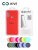Накладка задняя Xivi для HUAWEI Y9 PRIME P SMART Z, Silicon Case, силикон, матовая, №4, цвет морковный 5