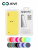 Накладка задняя Xivi для SAMSUNG Galaxy A10 A105, Silicon Case, силикон, матовая, №41, цвет жёлтый 5