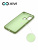 Накладка задняя Xivi для SAMSUNG Galaxy A21S, Silicon Case, силикон, матовая, №57, цвет зелёный 2