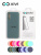 Накладка задняя Xivi для HUAWEI Y8P 2020 P SMART S, Silicon Case, силикон, матовая, №56, цвет зелёный 5