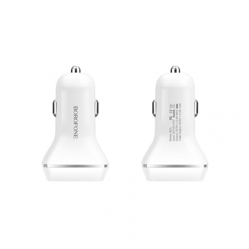 borofone-bz3-joyroad-dual-usb-port-led-display-car-charger-mini