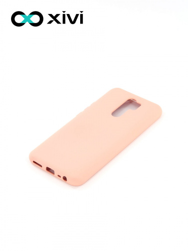 Накладка задняя Xivi для XIAOMI Redmi 9, Silicon Case, силикон, матовая, №39, цвет бежевый 3