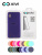 Накладка задняя Xivi для SAMSUNG Galaxy A10 A105, Silicon Case, силикон, матовая, №17, цвет фиолетовый 5