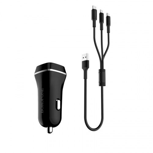 borofone-bz2-joyroad-dual-usb-port-car-charger-set-with-3in1-cable-wire