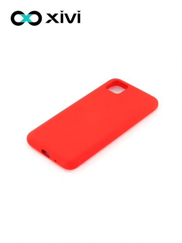 Накладка задняя Xivi для HUAWEI Y5P 2020 HONOR9S, Silicon Case, силикон, матовая, №4, цвет морковный 3