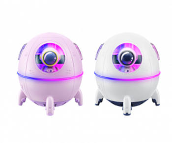 Увлажнитель воздуха Remax, RT-A730, Spacecraft Series, 220ml, пластик, розовый