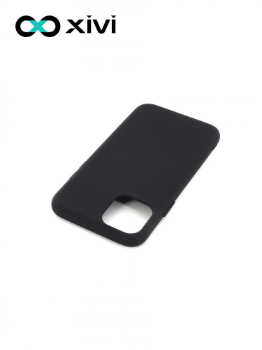 Накладка задняя Xivi для APPLE iPhone 11 Pro, Silicon Case, силикон, матовая, №1, цвет чёрный 4