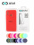 Накладка задняя Xivi для HUAWEI P Smart (2019), Silicon Case, силикон, матовая, №4, цвет морковный 5