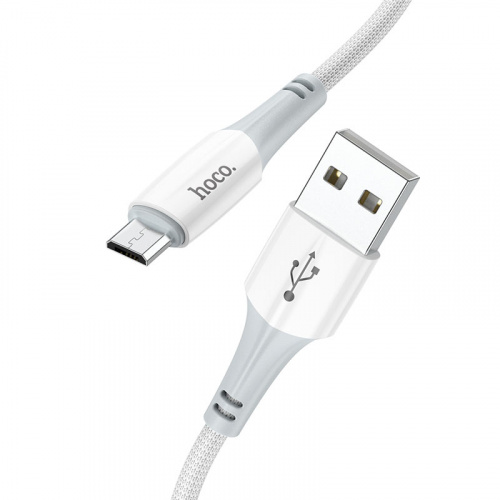 hoco-x70-ferry-charging-data-cable-usb-to-micro-usb-white