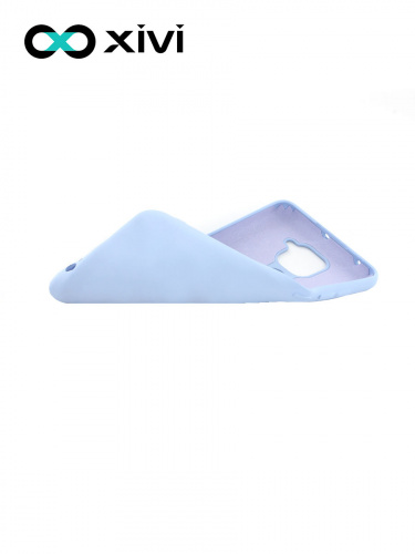 Накладка задняя Xivi для XIAOMI REDMI NOTE 9, Silicon Case, силикон, матовая, №42, цвет сиреневый 6