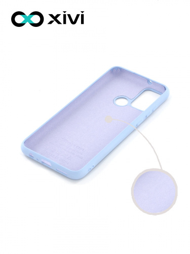 Накладка задняя Xivi для HUAWEI Honor 9A, Silicon Case, силикон, матовая, №42, цвет сиреневый 2