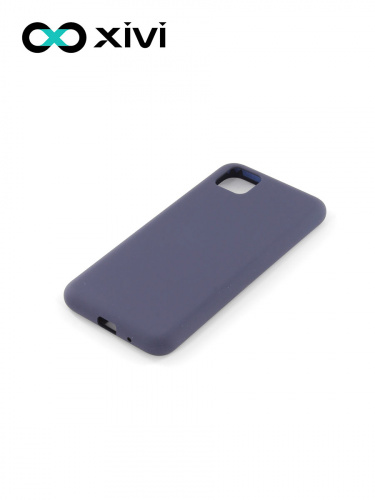 Накладка задняя Xivi для HUAWEI Y5P 2020 HONOR9S, Silicon Case, силикон, матовая, №2, цвет индиго, тёмный 3