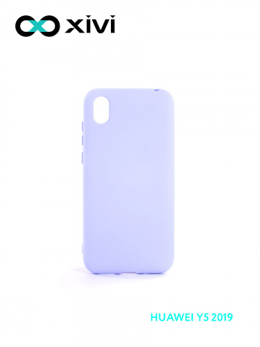 Накладка задняя Xivi для HUAWEI Y5 (2019) 8S, Silicon Case, силикон, матовая, №11, цвет лавандовый 1