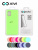 Накладка задняя Xivi для SAMSUNG Galaxy A71 5G, Silicon Case, силикон, матовая, №61, цвет салатовый 5